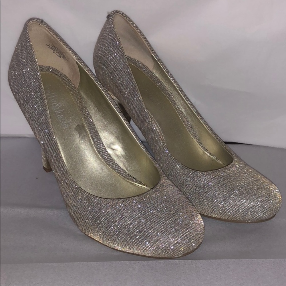 Kelly and Katie sparkle shoes